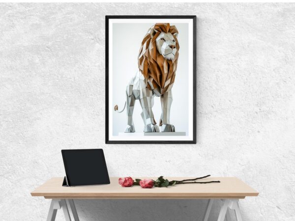 Majestic Lion Wall Art - Image 5