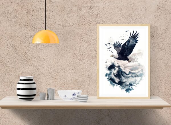 Dynamic Eagle Art - Image 2