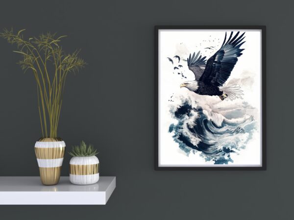 Dynamic Eagle Art - Image 5