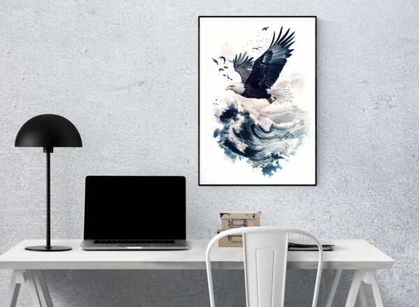 Dynamic Eagle Art - Image 6